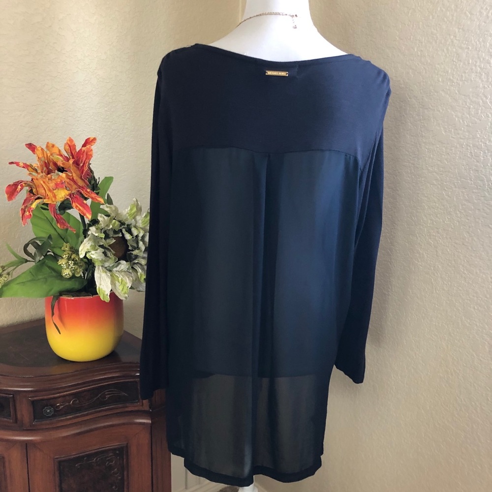 NWOT Michael Kors Sheer Back Lightweight Sweater